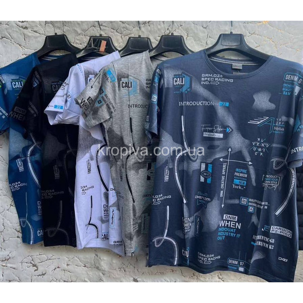 Мужская футболка батал микс оптом 220226-783