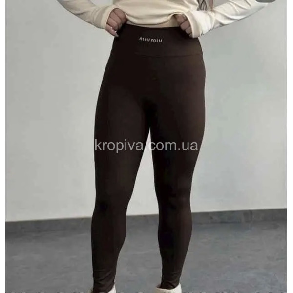Жіночі лосини 5000-1 шоколад оптом 060326-03