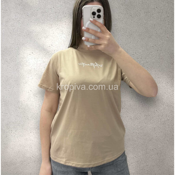 Женская футболка 25074 норма оптом 070326-698