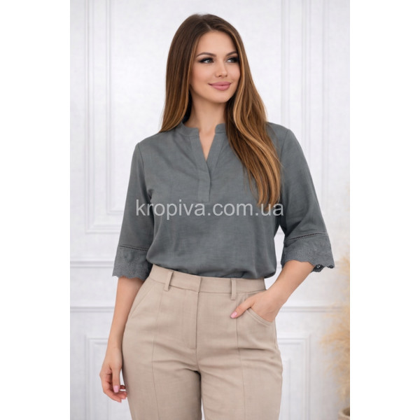 Женская блузка 26104 жатка оптом 070326-742