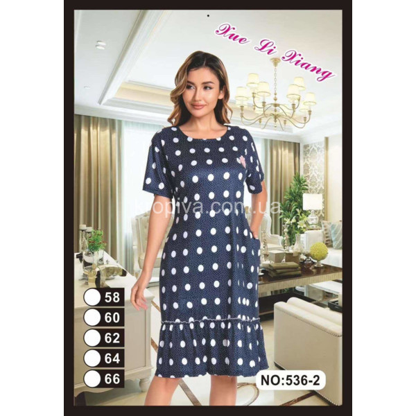 Женское платье батал оптом 100326-166