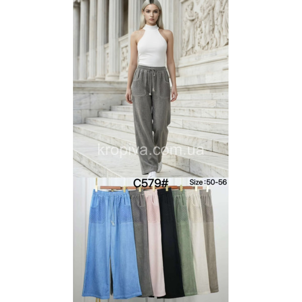 Женские брюки батал оптом 110326-027