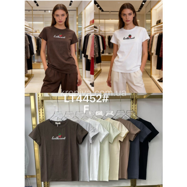 Женская футболка норма микс оптом 100326-746