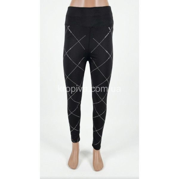 Женские лосины с камнями оптом 010426-26