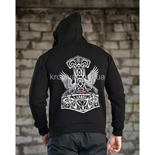 Чоловічий худі двонитка батал оптом 070426-0262