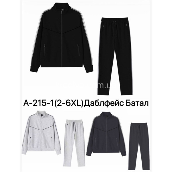 Чоловічий спортивний костюм батал оптом 060426-621