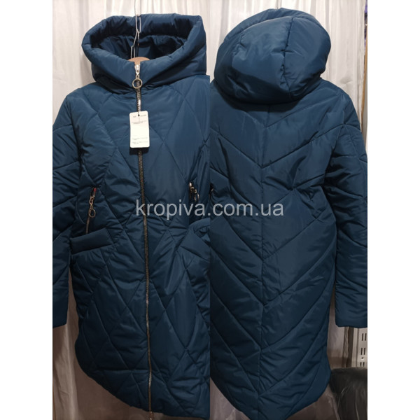 Женская куртка зима батал на меху оптом 041122-810