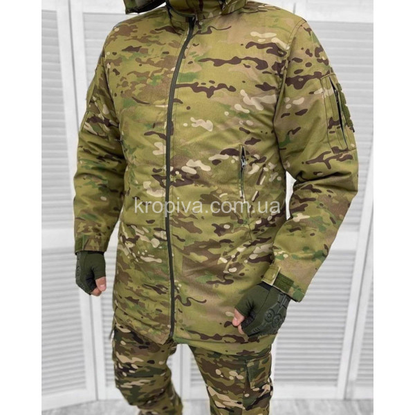 Тактическая куртка с водоотталкивающим покрытием Squed Турция оптом 231122-04