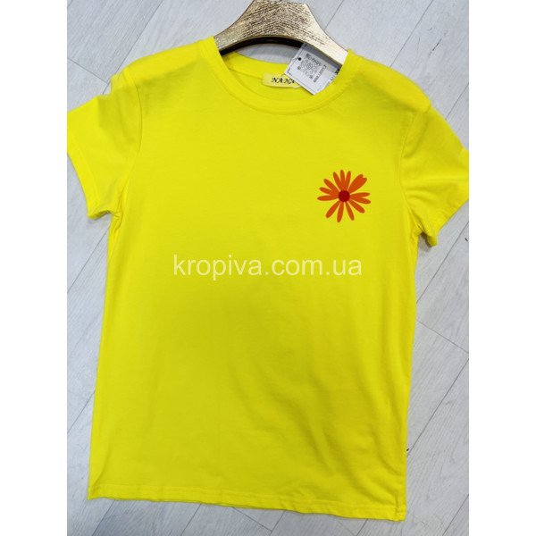 Женская футболка норма 44 Турция микс оптом 080523-740