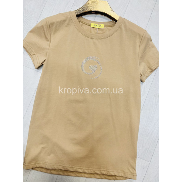 Жіноча футболка норма 44 Туреччина мікс оптом 080523-758