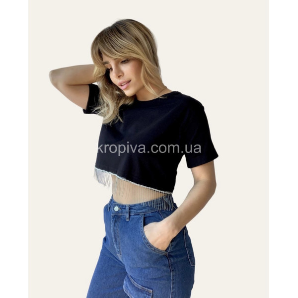 Женская футболка-топ норма Турция оптом 110523-629