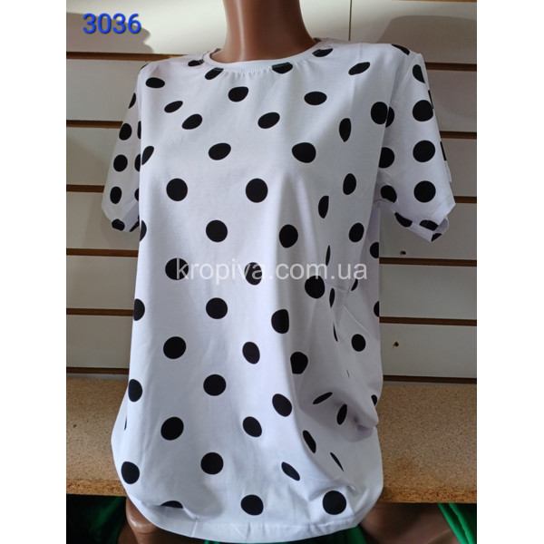 Женская футболка полубатал oптом 110523-468