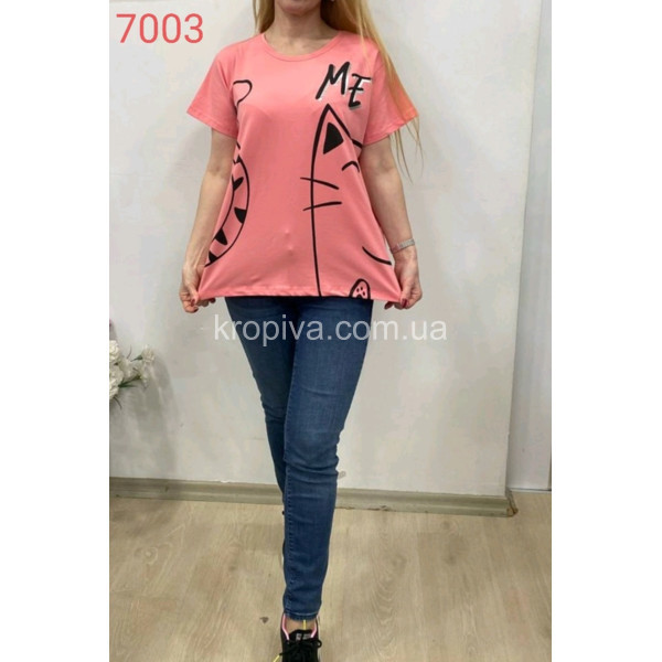Женская футболка норма оптом 210523-215