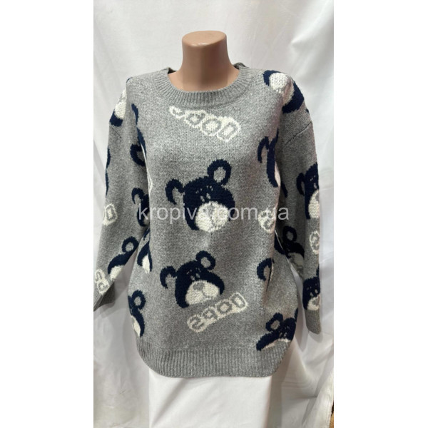 Жіночий светр фабричний Китай 26309 мікс оптом  (110923-0100)