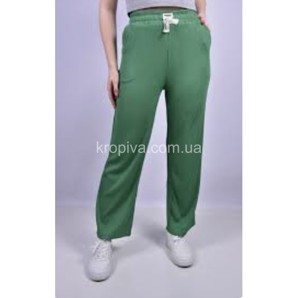 Женские брюки кльош рубчик норма 4911-4 оптом 110923-695