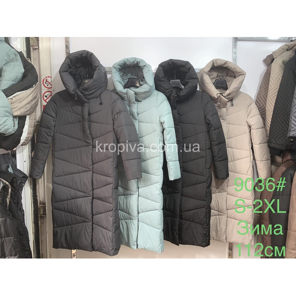 Жіноча куртка-пальто зимова норма оптом 200923-682