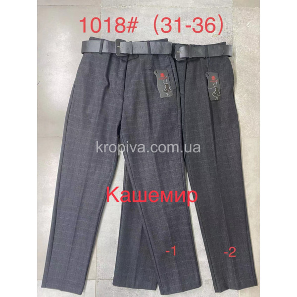 Женские кашемировые брюки 1018 норма оптом  (250923-018)