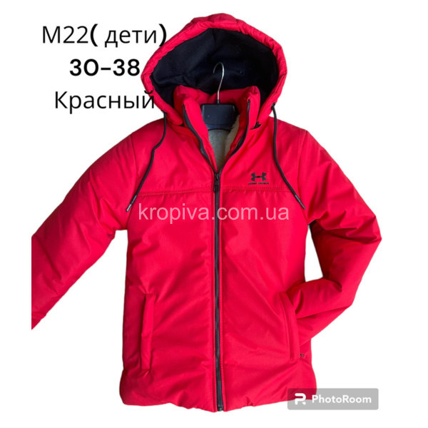 Детская куртка зима 30-38 оптом  (011023-698)