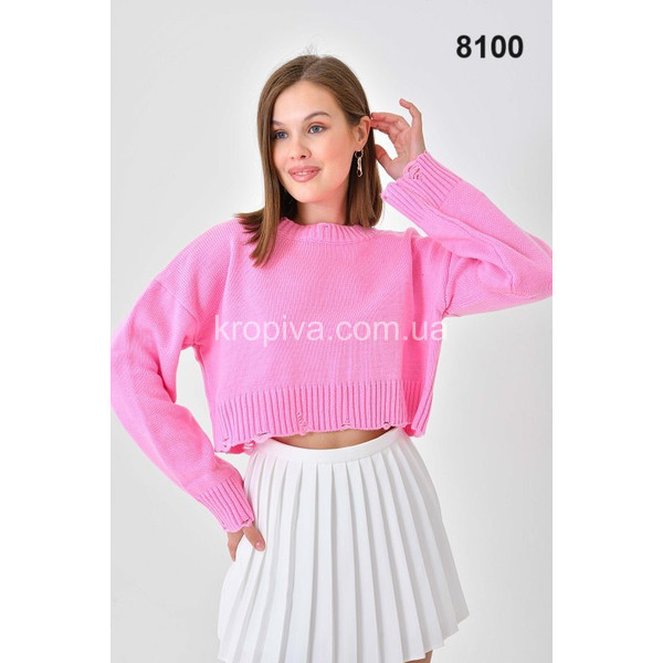 Жіночий светр 8100 норма мікс оптом 071123-739