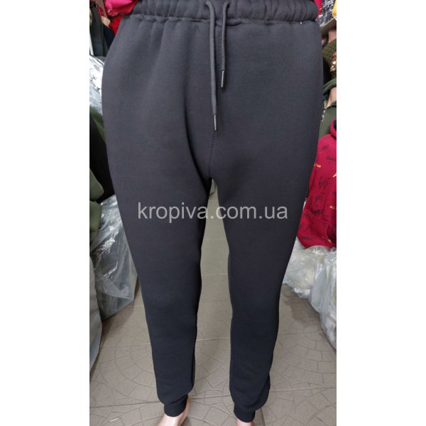 Мужские спортивные штаны манжет на флисе Турция VIPSTAR оптом  (121123-722)