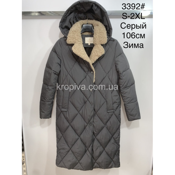 Женская куртка зима норма Турция оптом  (121123-787)