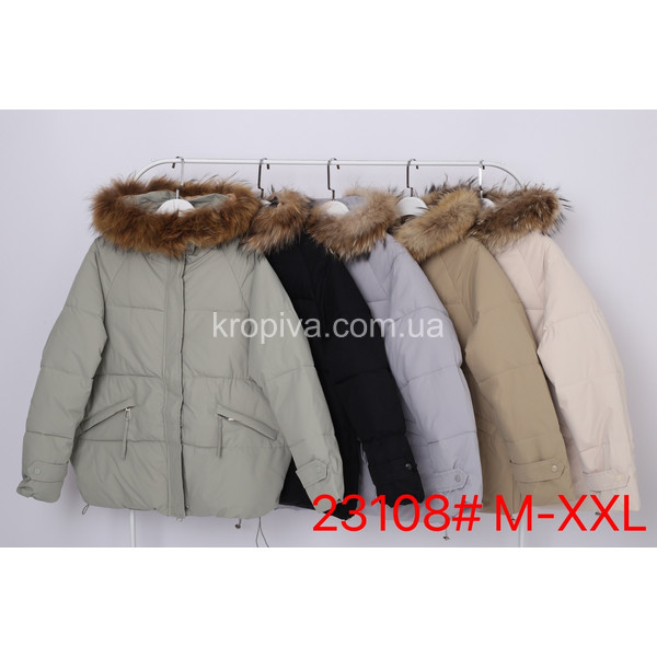 Женская куртка зима норма Турция оптом 141123-677