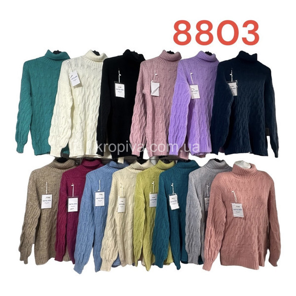 Женский свитер 8803 норма микс оптом 051223-58