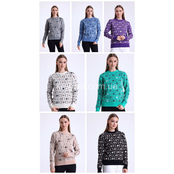 Жіночий светр норма мікс оптом 051223-77