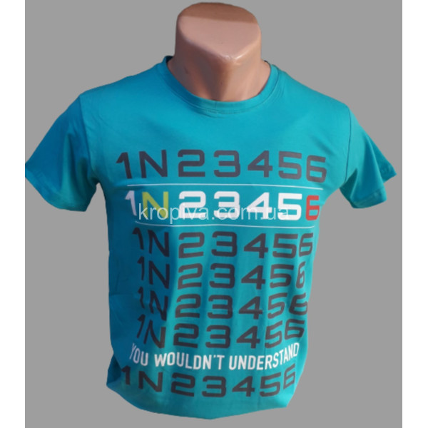 Чоловічі футболки норма оптом 020224-008
