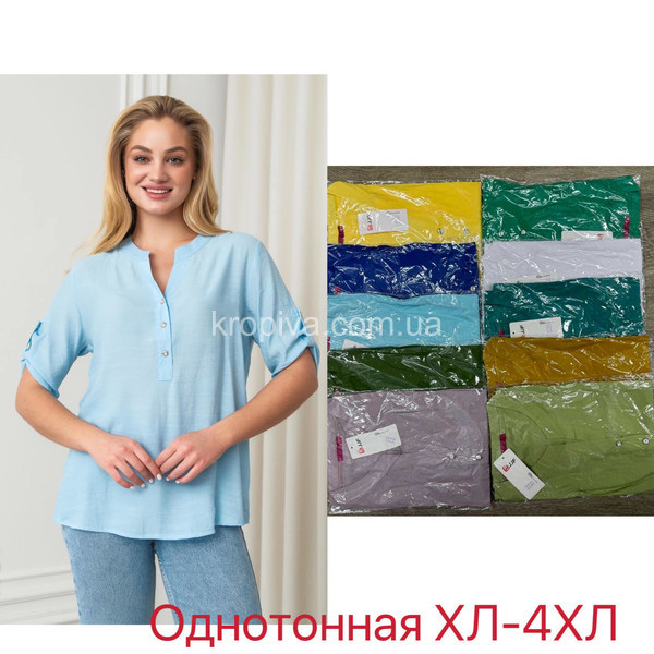 Жіноча сорочка напівбатал оптом 290224-658