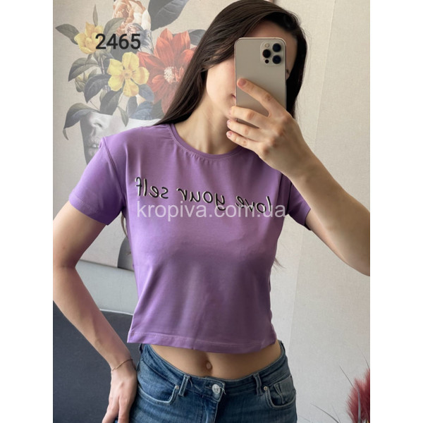 Жіноча футболка норма мікс оптом  (030524-522)