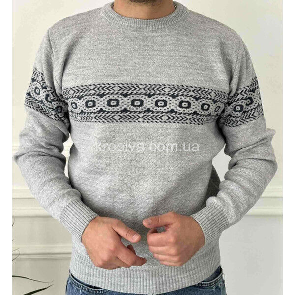 Мужской свитер норма Турция оптом 261024-654