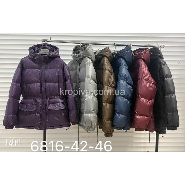 Женская куртка весна 6816 норма оптом 300125-033