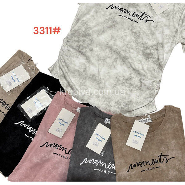 Женская футболка норма микс оптом 150225-313
