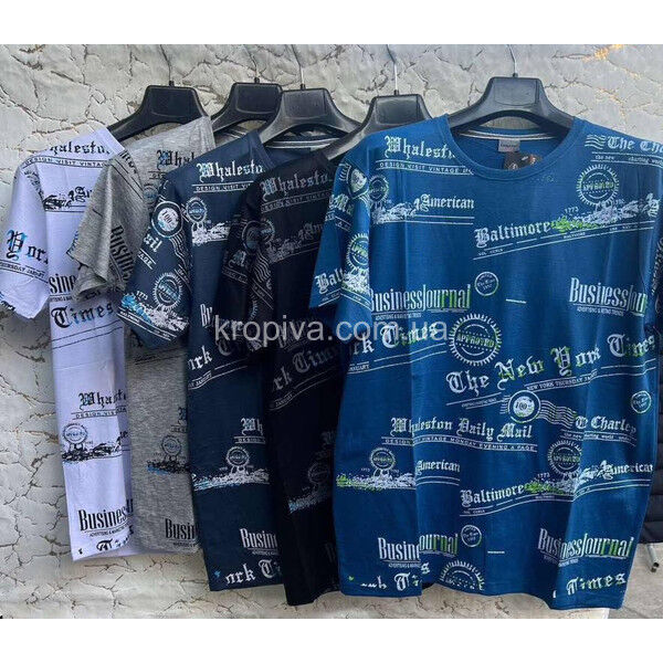 Мужская футболка норма микс оптом 270225-704