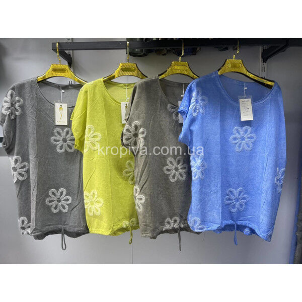 Женская футболка 170 батал оптом 280325-090