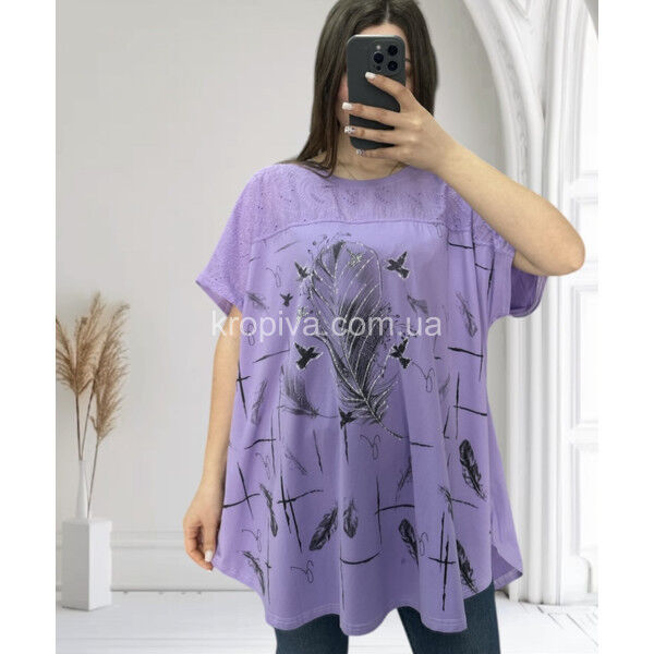 Женская футболка 25011 супербатал оптом 040425-665