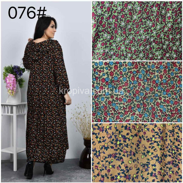 Женское платье батал микс оптом  (120425-690)