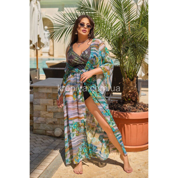 Женское парео 363 батал оптом  (290425-038)