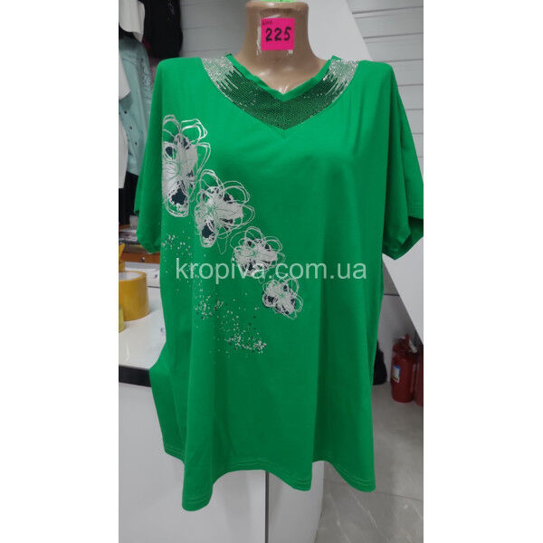 Женская футболка 225 батал микс оптом 040525-0103