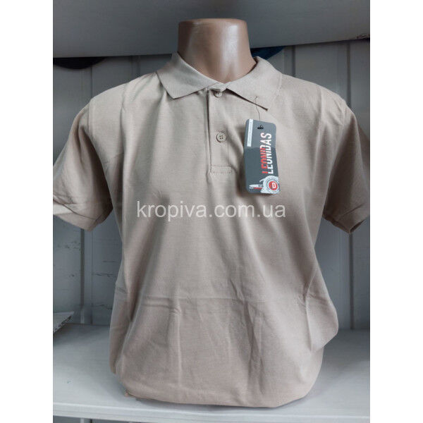 Мужская футболка-поло норма Турция LEONIDAS оптом 030525-783