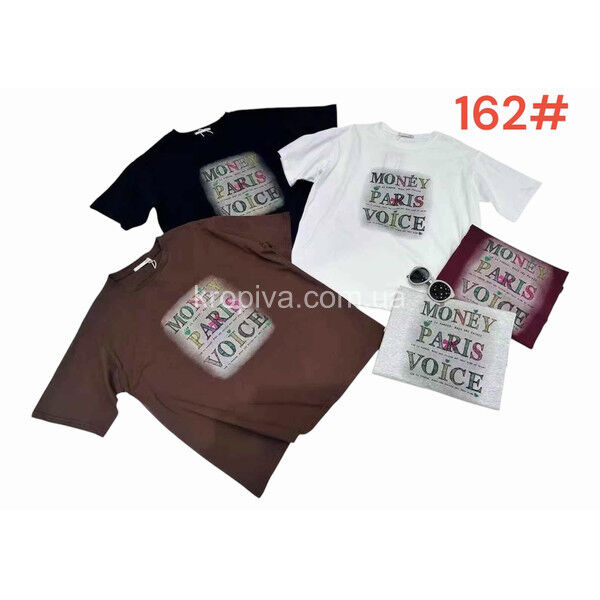 Женская футболка 162 микс  100525-169