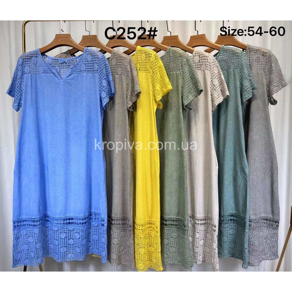 Женское платье 252 батал оптом 160525-047