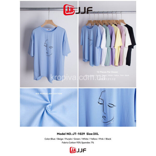 Женская футболка JJF микс оптом 050625-687