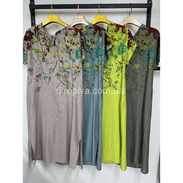 Женское платье 10758 батал оптом 220625-040