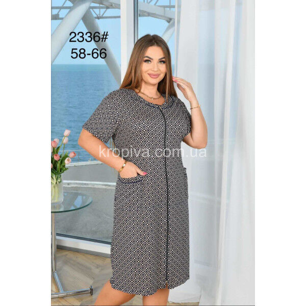 Женский халат  батал оптом 06075-45