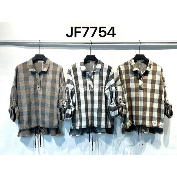 Женская рубашка 7754 батал оптом 080725-019