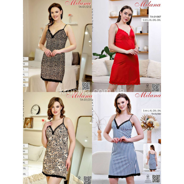 Жіноча ночнушка MILANA норма оптом 110725-025