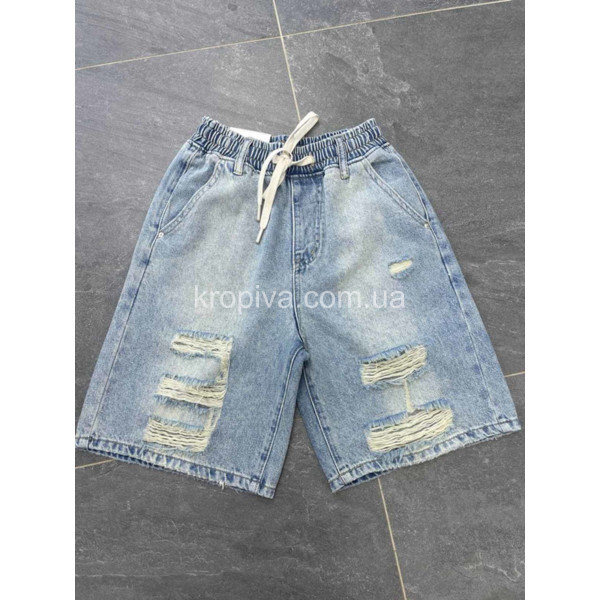 Жіночі джинсові шорти 3633 оптом 220725-120