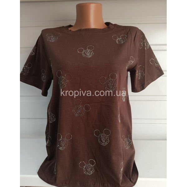 Женская футболка норма микс оптом 020825-782